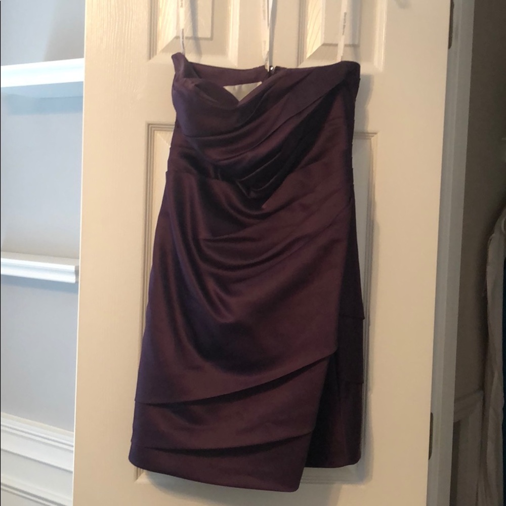 Plum dress
